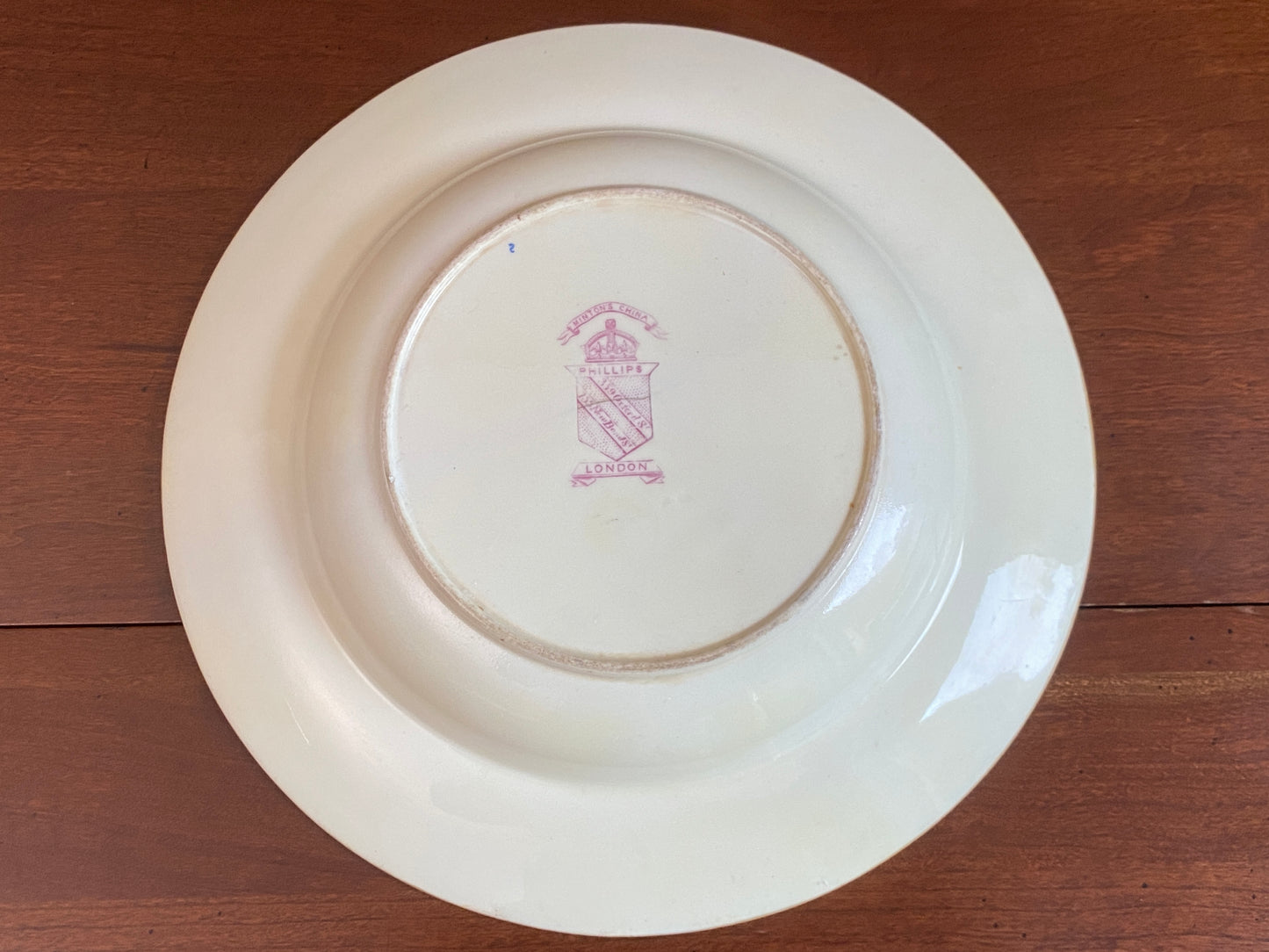 Minton Morrison Service Bleu Celeste / Turquoise Jeweled deep plate, Ca.1870